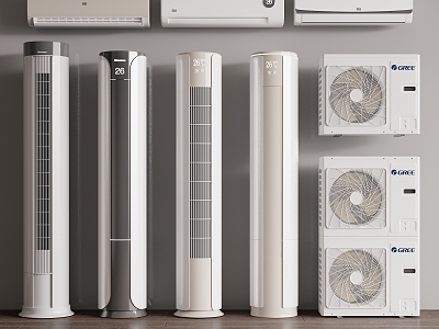 Modern air conditioner model