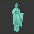 White Kimono With Floral Patterns And Red Obi Worn By Person