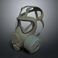 Gas Mask Science Fiction Gas Mask Gas Mask Respirator Breathing Mask Biochemical Mask Science Fiction Mask 3d model