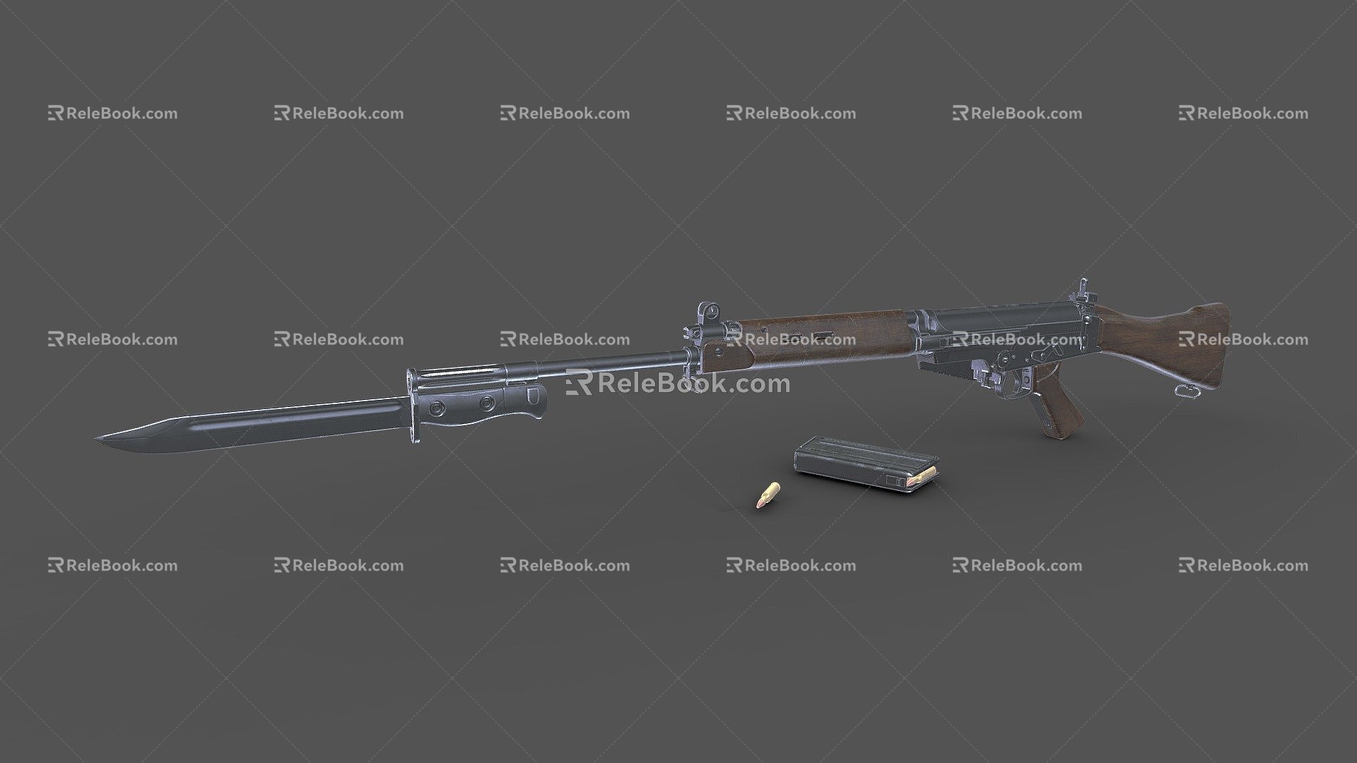 L1A1 Self-Loading Rifle model