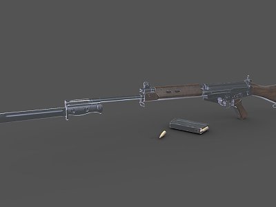 L1A1 Self-Loading Rifle model