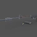 L1A1 Self-Loading Rifle 3d model
