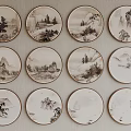 New Chinese Style Decorative Hanging Painting 3d model