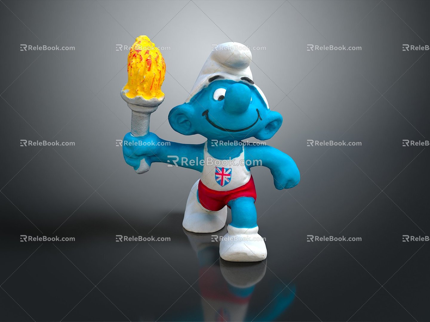 Smurfs Cartoon Character Cartoon Animal Cartoon Small Animal Game Character Virtual Character 3d model