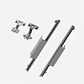 Heavy Duty Metal Drawer Slides and Hinges for Furniture Assembly Parts