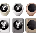 Midea Mickey Mouse Themed Washing Machines in Various Colors and Designs