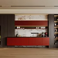 Modern Italian Sideboard Light Luxury Sideboard End View Cabinet Sideboard Minimalist Sideboard Tea Cabinet Sideboard 3d model