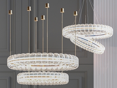 Light Luxury Crystal Chandelier model