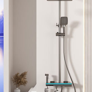 Modern Shower 3d model