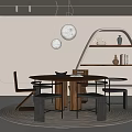 Modern Restaurant 3d model