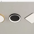 Ceiling lamp combination 3d model