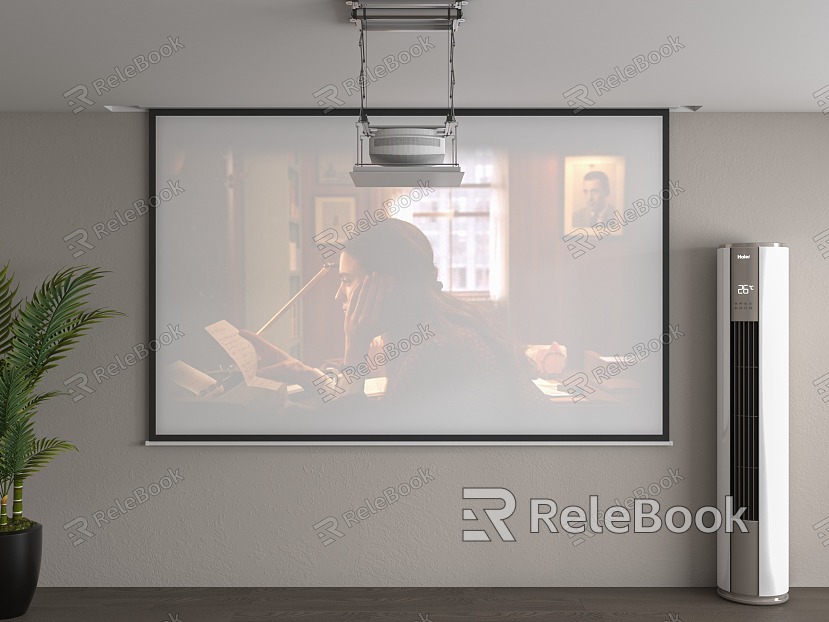 Modern Projector Projection Curtain model