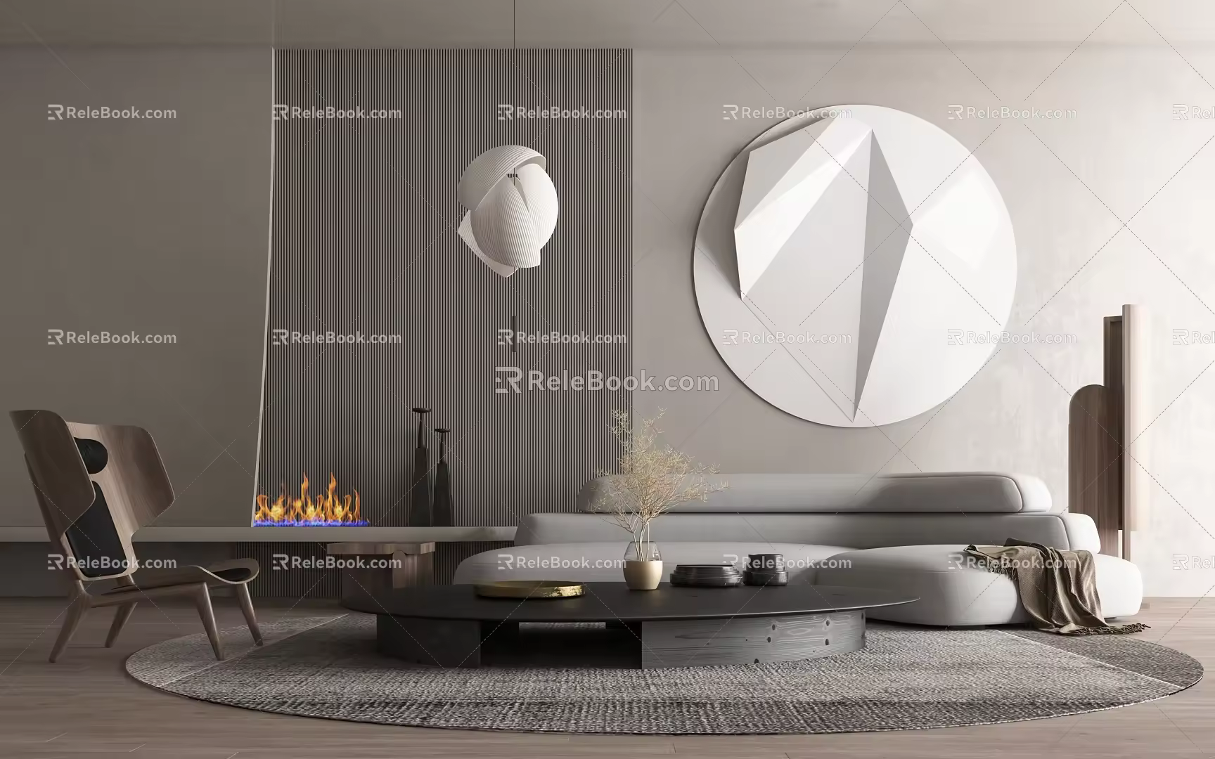 Modern Sofa Coffee Table Combination Sofa Coffee Table 3d model