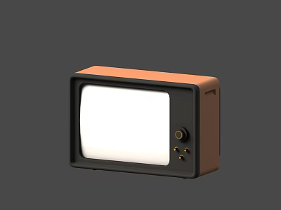 Television 3d model