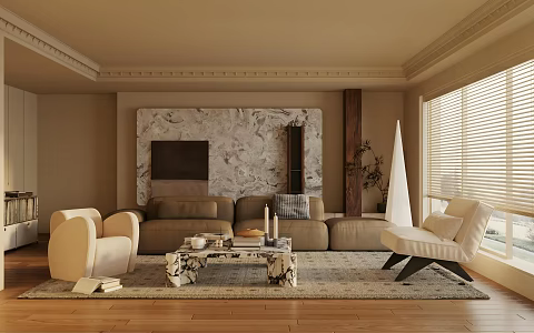 Living room 3d model