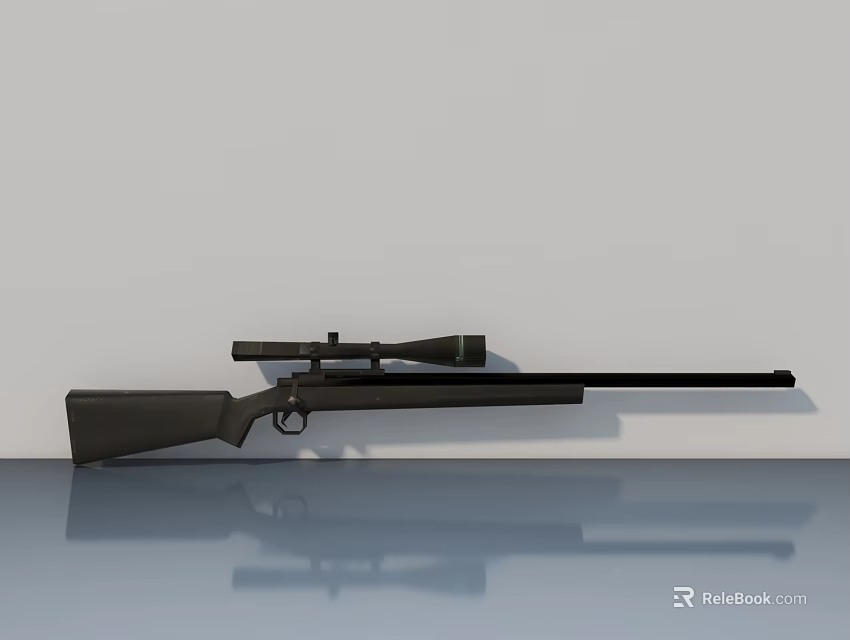 Modern Swing Door Design With Smooth Surface For Home Interior Use 3d model