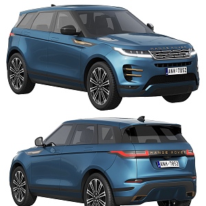 Hyundai Land Rover Range Rover Evoque 2024 3d model