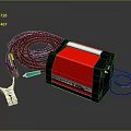 Professional Red Black Welding Machine With Power Cable And Clamps Tool