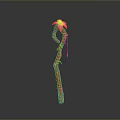 Scepter Ancient Scepter Cane Ancient Scepter Magic Scepter Metal Scepter Classical Scepter Magic Scepter 3d model