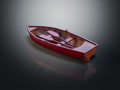 Modern Boat Small Boat Fishing Boat Speedboat 3d model