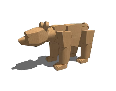 Modern Toys 3d model