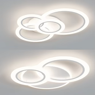 Internet red minimalist ceiling lamp 3d model