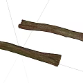 Natural Stone Wood Logs With Rustic Texture For Home Decor Accents