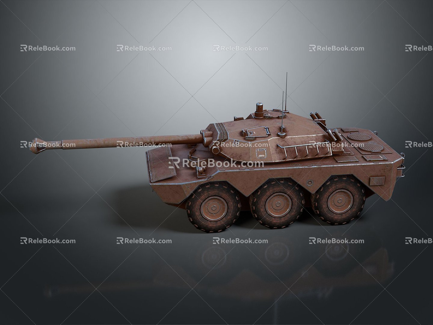 Light Tank Light Armored Tank Modern Tank World War II Tank World War I Tank Heavy Tank 3d model