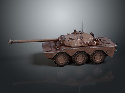 Light Tank Light Armored Tank Modern Tank World War II Tank World War I Tank Heavy Tank 3d model