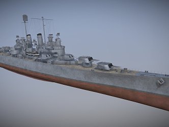 ship landing ship 3d model