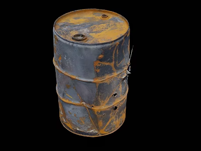 Tietong petrol barrel 3d model