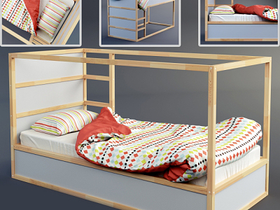 Children's bed model