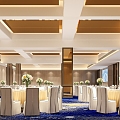 Hotel Ballroom 3d model