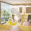 Modern soft slide 3d model