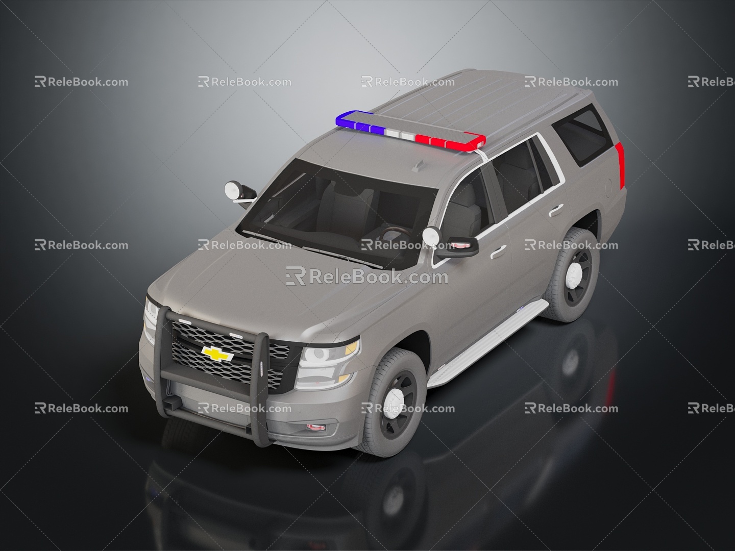 Modern Police Car Police Patrol Car Police Use 3d model