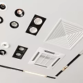 Different Types and Styles of Downlights and Spotlights for Home Ceiling Design
