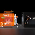 Xiaomi Redmi Exhibition Booth Design For Back To School Season Product
