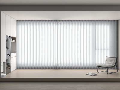 Modern Curtain Dream Curtain Vertical Curtain 3d model