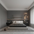 Modern Bedroom 3d model