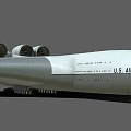 USAF Military Aircraft Featuring Large Wings Four Engines And Tail Emblem