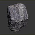 Natural Purple Stone With Rough Texture For Decorative Display And Design Projects