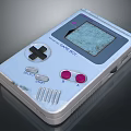 Nintendo Game Boy Classic Electronic Gaming Device With Retro Buttons And Screen