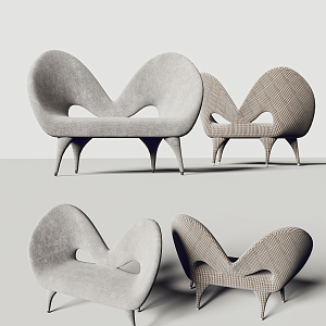 Modern Alien Sofa Alien Sofa Chair 3d model