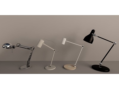 Modern Table Lamp IKEA Table Lamp Combination 3d model