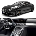 Mercedes AMG Car Exterior with Alloy Wheels and Tech Interior