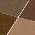 Different Wooden Flooring Designs With Herringbone Patterns And Color Options 3d model