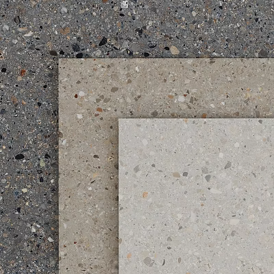 Terrazzo Components Featuring Varied Color Speckles For Interior Design Projects 3d model