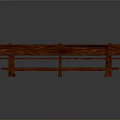 Wooden Outdoor Bench Featuring Natural Wood Grain and Simple Design for Garden