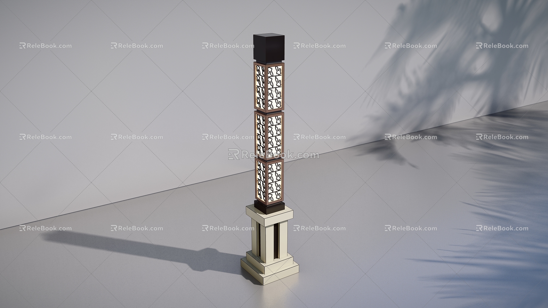 Modern new Chinese style landscape lamp landscape lamp model