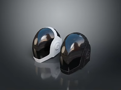 Sci-Fi Helmet Alien Helmet-Helmet High Tech Helmet Game Helmet 3d model